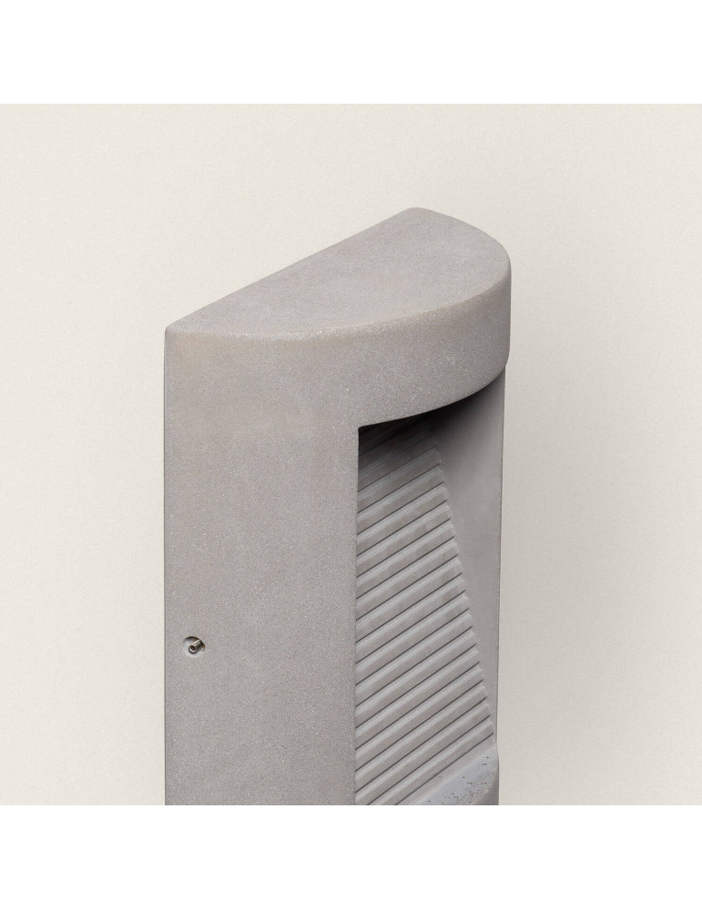 Applique Murale Extérieure LED Dimmable 16W Ciment Zalix