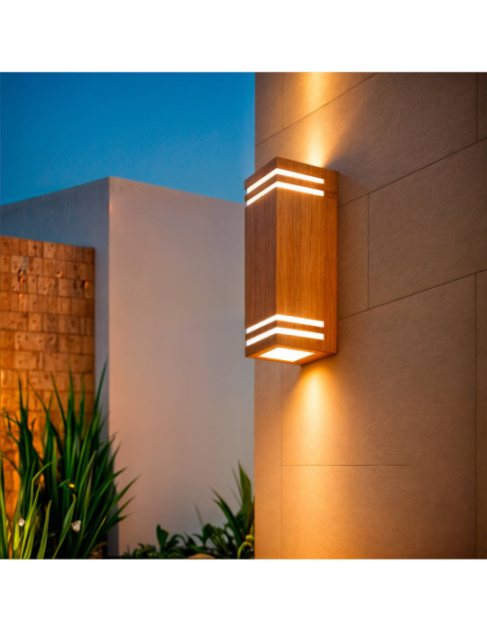 Balise Extérieure 21cm Aluminium Minol