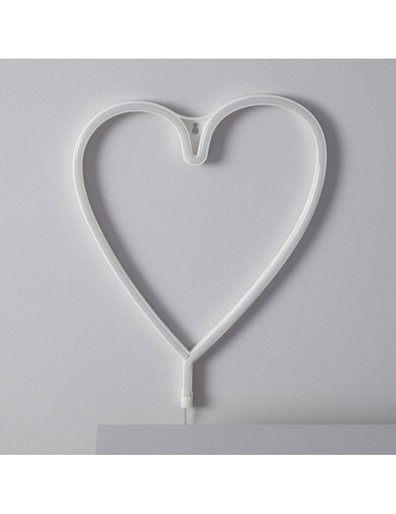 Néon LED Heart à Piles