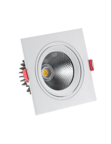 Spot Downlight LED 10W Carré Madison Coupe Ø 95 mm
