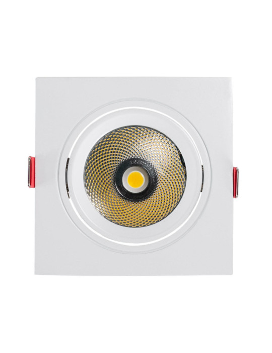 Spot Downlight LED 10W Carré Madison Coupe Ø 95 mm