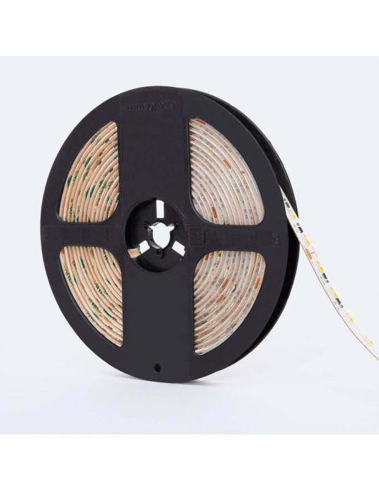 Ruban LED 24V DC Dimmable SMD2835 140 LED/m 5m IP65 Largeur 10mm Coupe tous les 100cm Dim to Warm