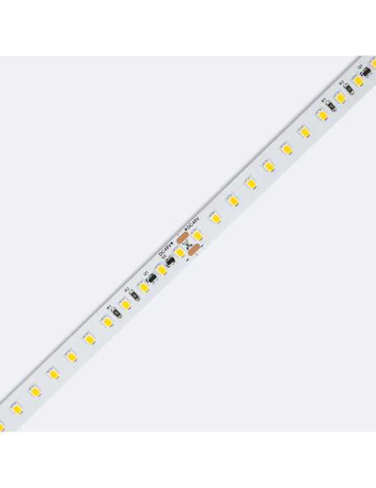 Bobine LED 48V DC 50 m 120 LED/m IP20 Largeur 10mm Coupes tous les 10 cm