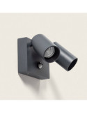 Applique Murale Extérieure LED 18W Aluminium CCT Sélectionnable Deux Spots avec Détecteur de Mouvement Kuriya