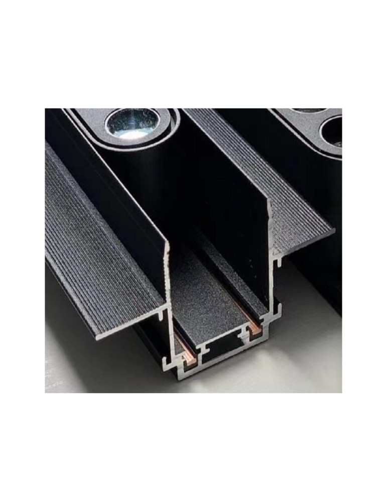 Rail Magnétique 25mm Extra-Plat Encastrable 48V 1m