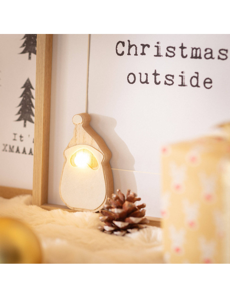 Père Noël LED à Pile
