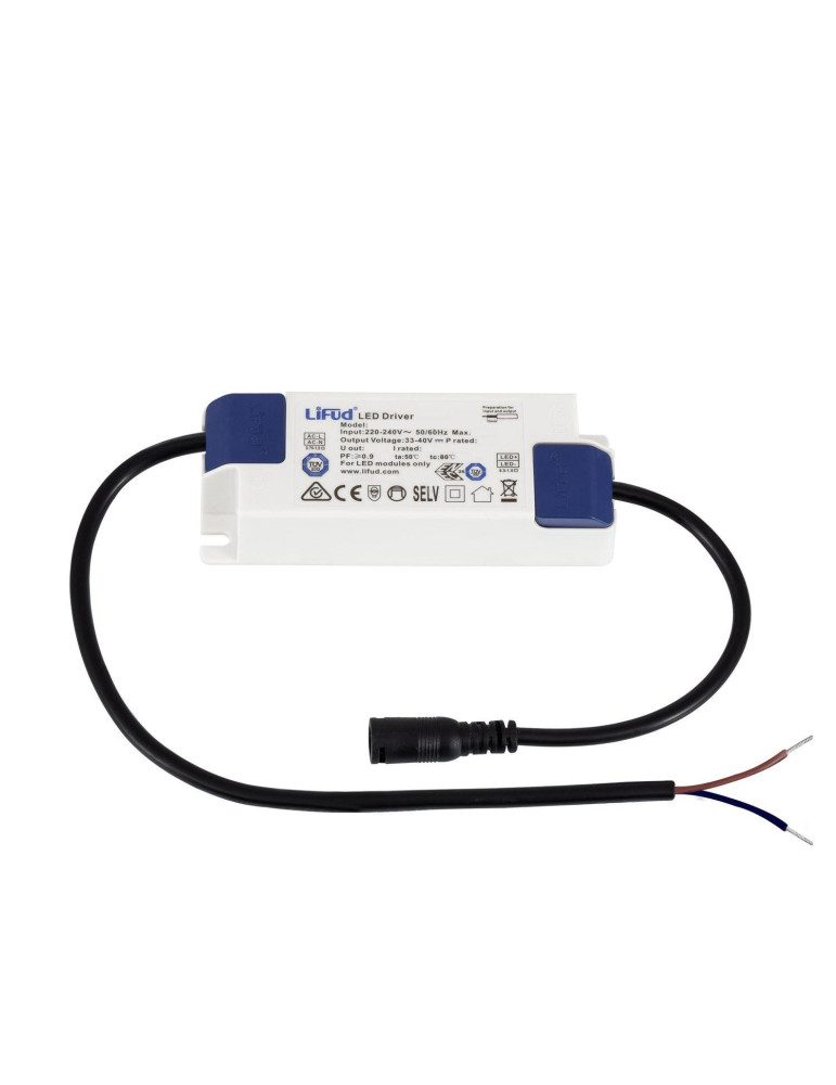 Panneau LED 120x60 cm 60W 6000lm LIFUD + Kit en Saillie