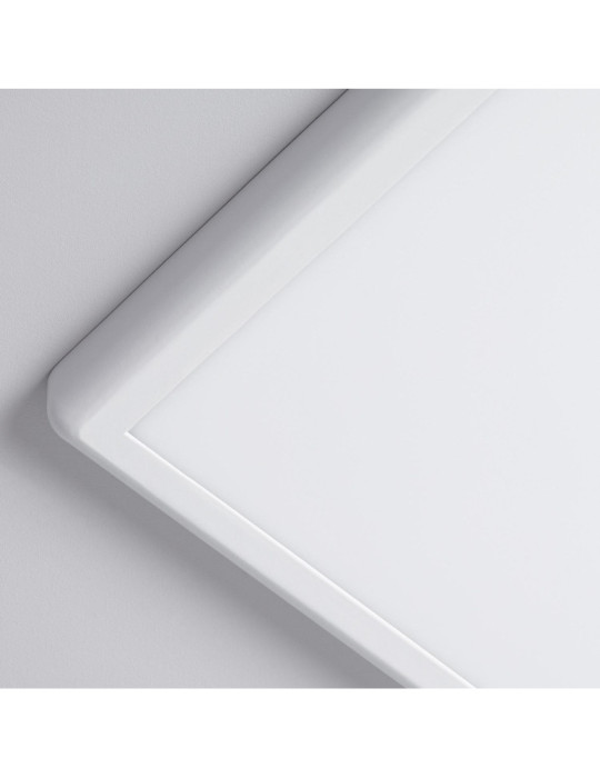 Plafonnier LED Métal Carré Design 24W Métal 300x300 mm White