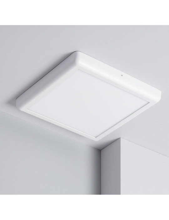 Plafonnier LED Métal Carré Design 24W Métal 300x300 mm White Plafonnier LED Métal Carré Design 24W Métal 300x300 mm White