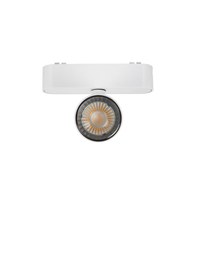Spot LED sur Rail Magnétique 25mm Extra-Plat 12W 48V Blanc