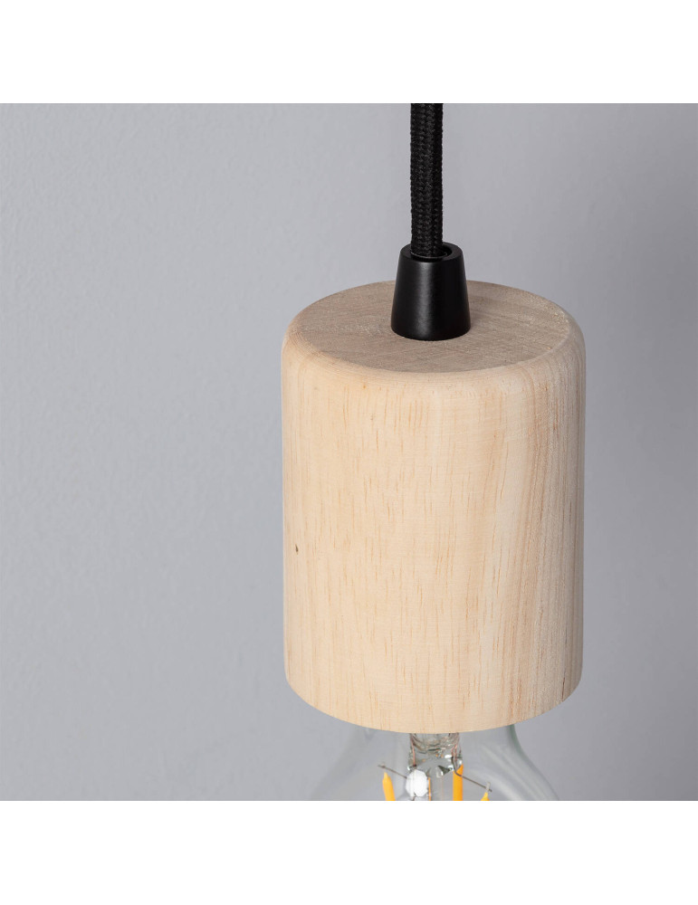 Lampe Murale Bois Torse