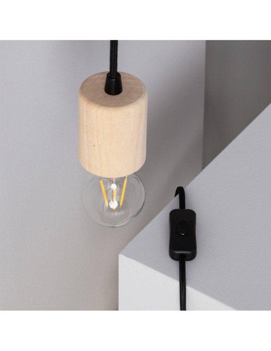 Lampe Murale Bois Torse