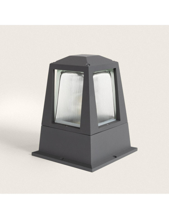 Balise Extérieure E27 Aluminium 25cm Tika