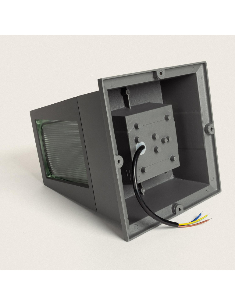 Balise Extérieure E27 Aluminium 25cm Tika