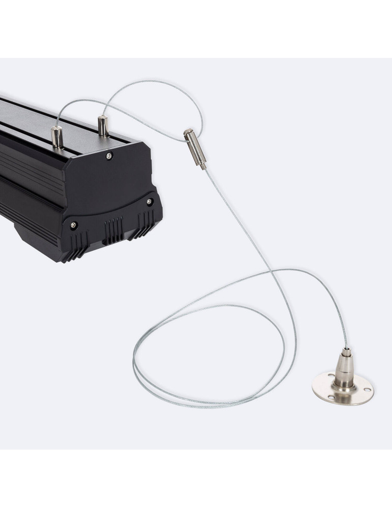 Cloche linéaire LED industrielle 200W IP65 160lm/W Smart Zhaga Plug and Play