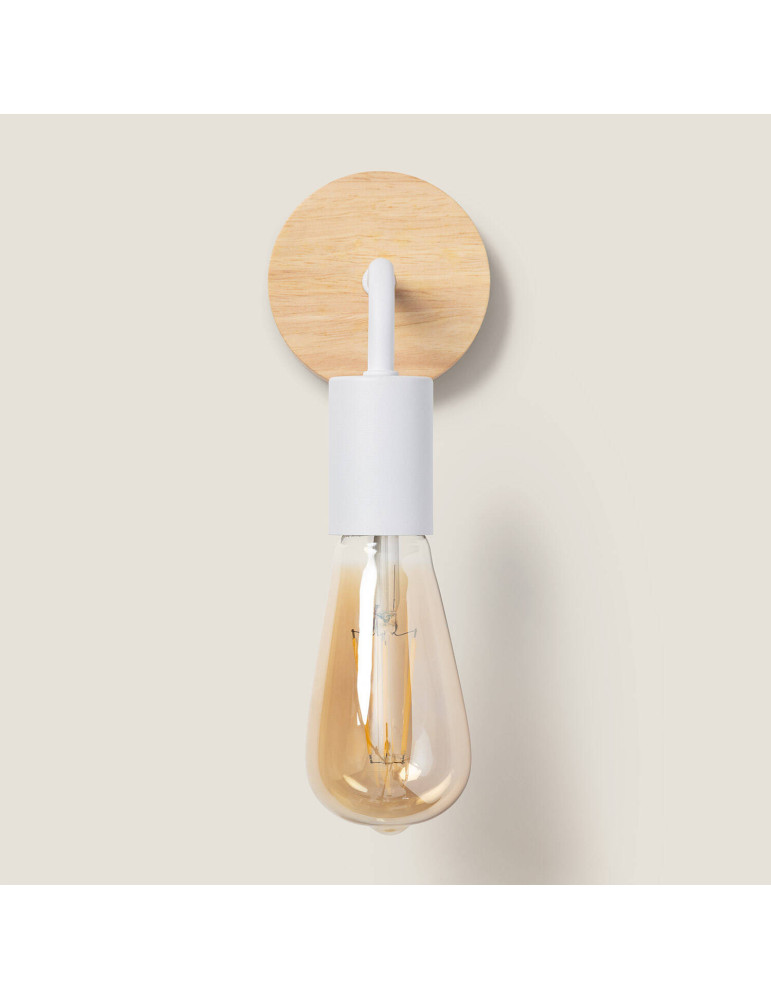 Lampe Murale Bois et Métal Jedali
