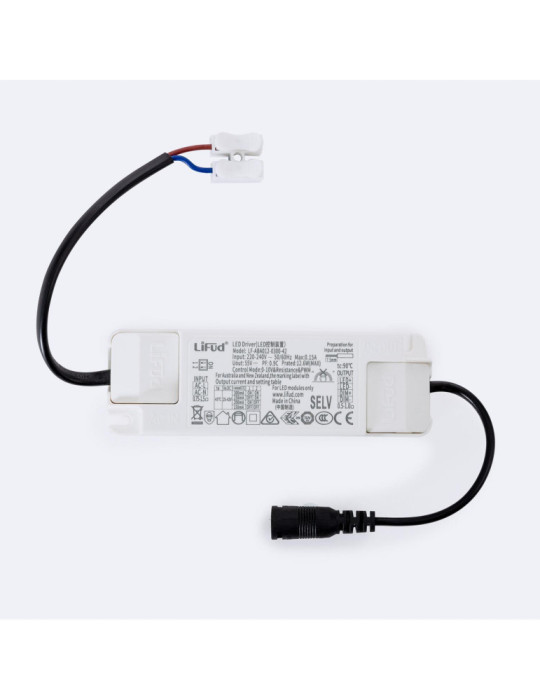 Driver LIFUD Dimmable 0-10V 220-240V No Flicker Sortie 25-42V 150-300mA 3.75-12W LF-ABA012-0300-42 Driver LIFUD Dimmable 0-10V 220-240V No Flicker Sortie 25-42V 150-300mA 3.75-12W LF-ABA012-0300-42