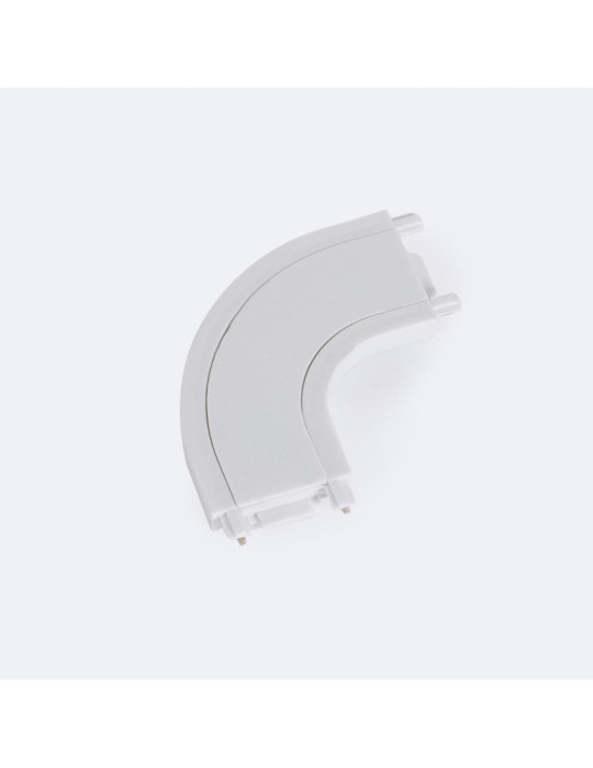 Connecteur Type L Courbé pour Rail Magnétique SuperSlim 25mm En Saillie 48V