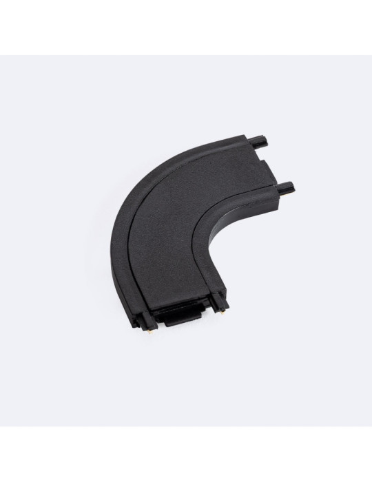 Connecteur Type L Courbé pour Rail Magnétique SuperSlim 25mm En Saillie 48V