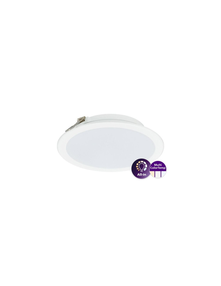 Downlight LED 12W CCT PHILIPS Ledinaire Slim  Coupe Ø 150mm DN065B G4