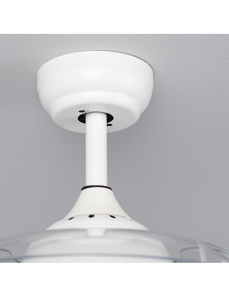 Ventilateur de Plafond Silencieux Dalori Blanc 106cm Moteur DC
