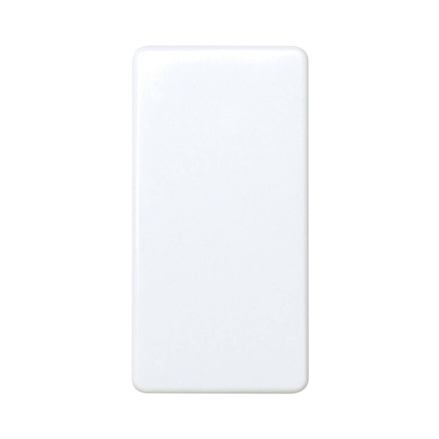 Interrupteur Simple Étroit avec Touche SIMON 27 Play 27101 Blanc