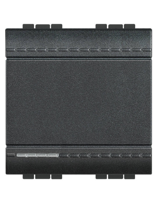 Bouton-Poussoir Symbole Sonnette 2 Modules 16A 250V AC Borne Auto BTicino Living Light L4001M2A