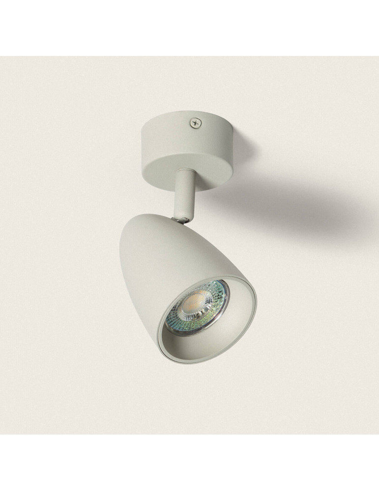 Applique Aluminium Ronde Adrien 1 Spot