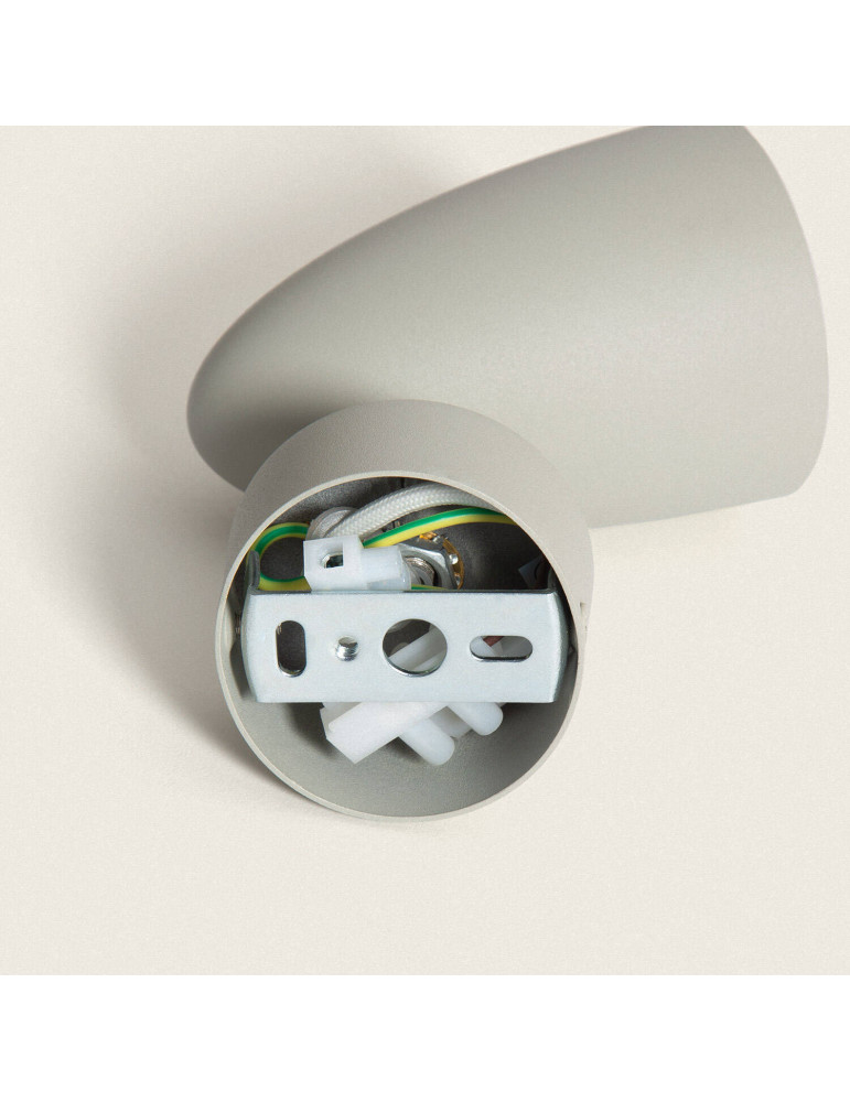 Applique Aluminium Ronde Adrien 1 Spot