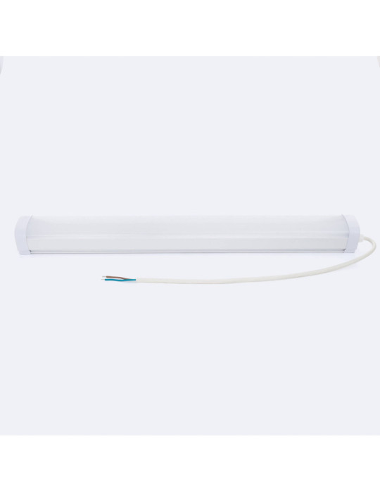 Réglette Étanche LED 60cm 18W Suspendue/Surface avec Détecteur de Mouvement Radar IP65