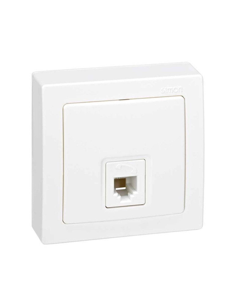 Prise Téléphonique avec 4 contacts SIMON 73 LOFT 73480-60
