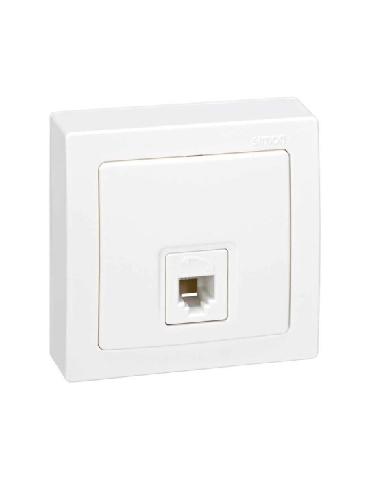 Prise Téléphonique avec 4 contacts SIMON 73 LOFT 73480-60