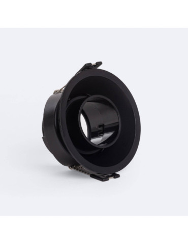 Collerette Downlight Conique Orientable Faible UGR pour Ampoule LED GU10 / GU5.3 Coupe Ø85 mm Suefix