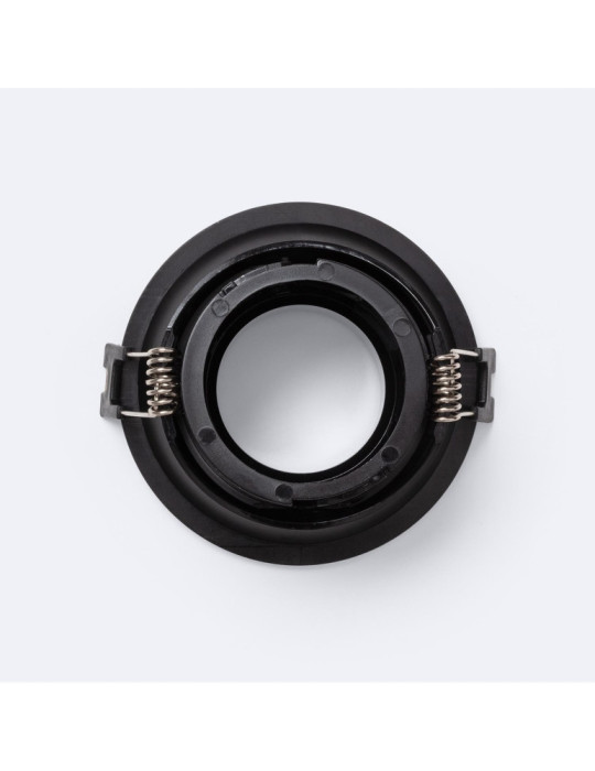 Collerette Downlight Conique Orientable Faible UGR pour Ampoule LED GU10 / GU5.3 Coupe Ø85 mm Suefix