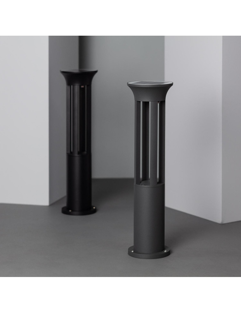 Balise LED Solaire Extérieure 1.5W en Saillie sur Pied 60cm Mahaut