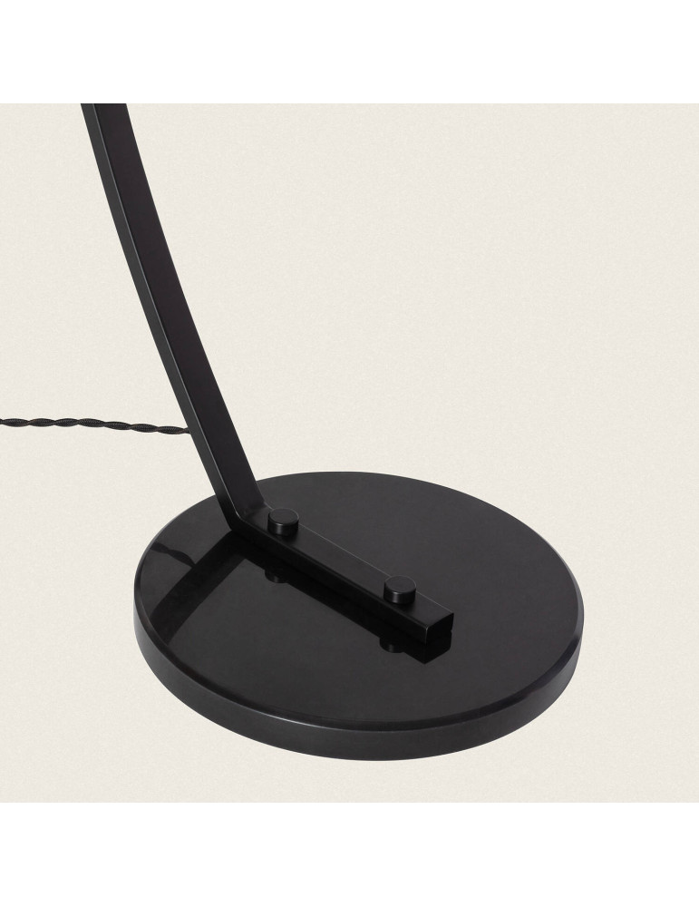 Lampadaire Rotin Arc Nirvana