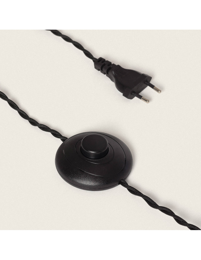 Lampadaire Rotin Arc Nirvana