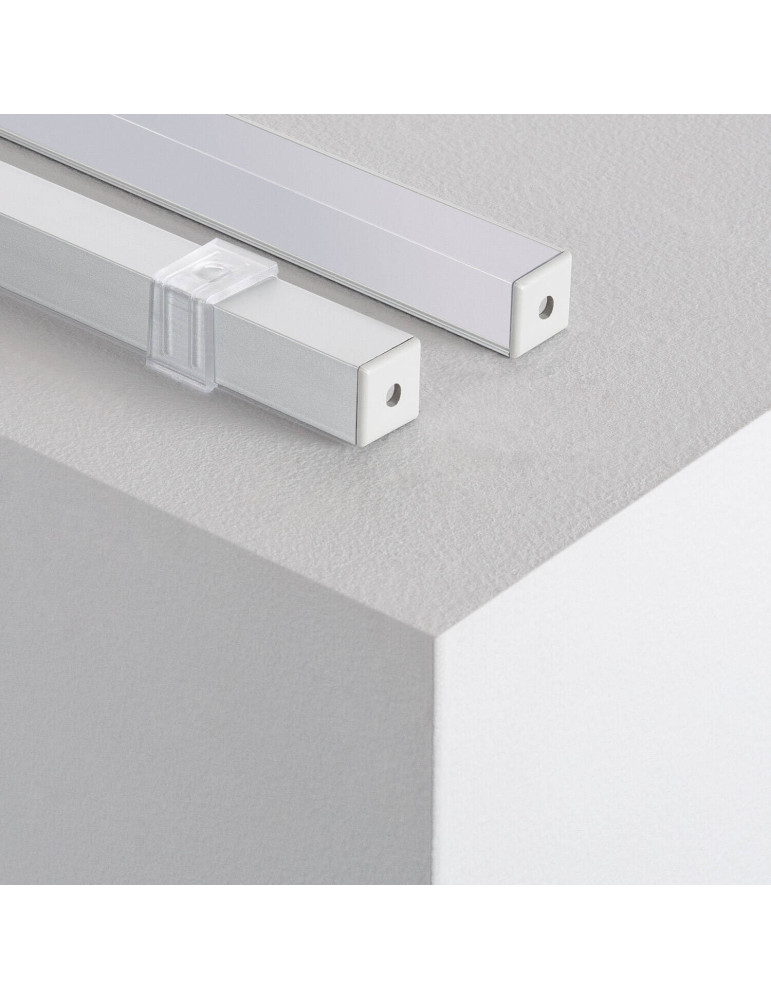 Profilé Aluminium Angle Triangulaire 2m pour Ruban LED jusqu'à 10mm