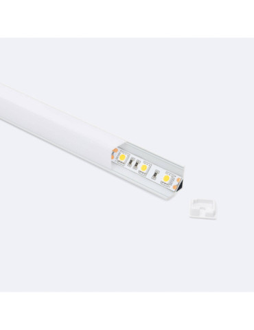 Profilé Aluminium Angle Triangulaire 2m pour Ruban LED jusqu'à 10mm