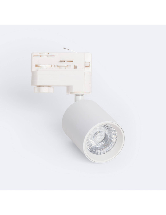 Spot LED sur Rail Triphasé 10W Dimmable Mallet Blanc