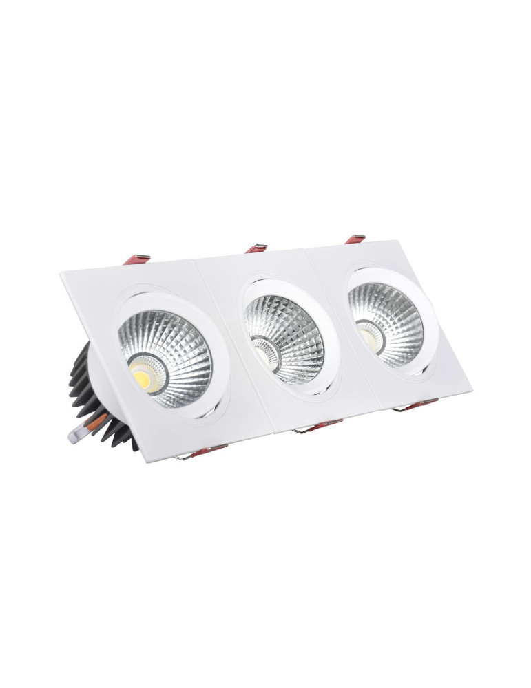 Spot Downlight LED 45W Rectangulaire Madison Coupe 400x120 mm Spot Downlight LED 45W Rectangulaire Madison Coupe 400x120 mm