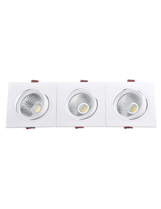 Spot Downlight LED 45W Rectangulaire Madison Coupe 400x120 mm