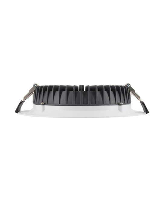 Downlight LED 50W Rond SAMSUNG Aero CCT 130 lm/W Microprismatique LIFUD Coupe Ø 200 mm