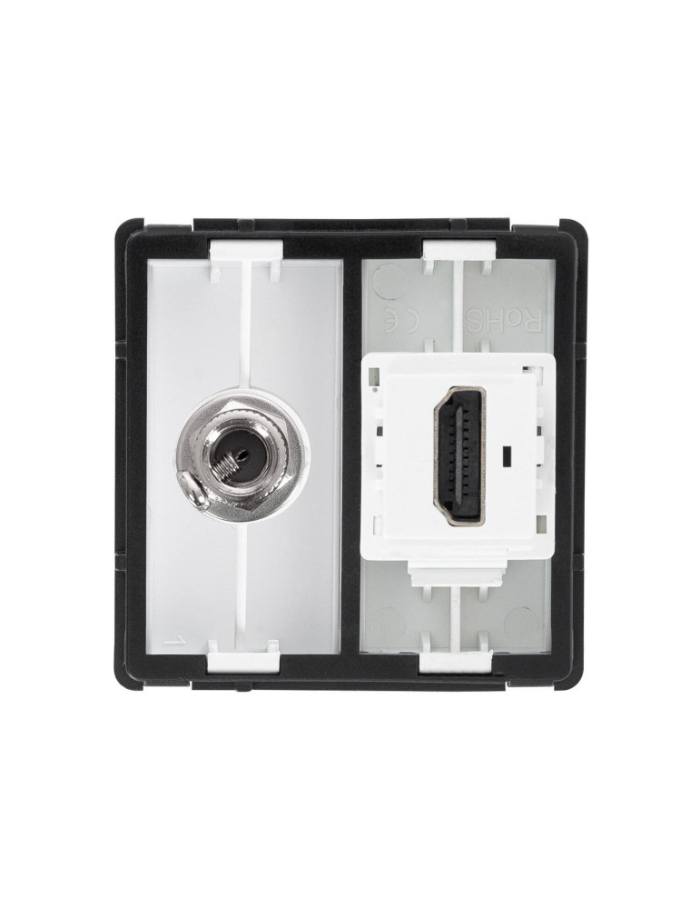 Prise HDMI + Satéllite Modern