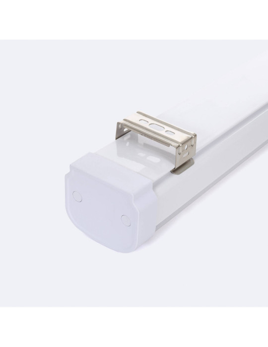 Réglette Étanche LED 120cm 36W Suspendue/Surface avec Détecteur de Mouvement Radar IP65