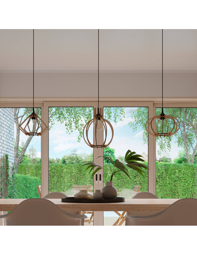 Suspension Bois Arancia SOLLUX