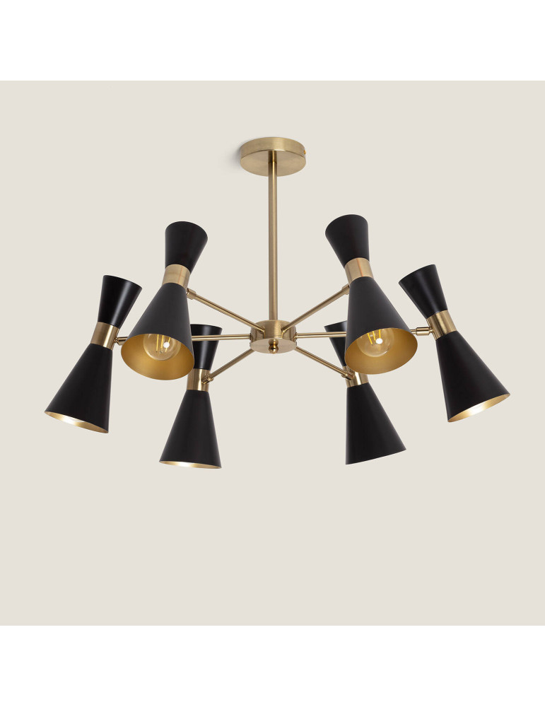 Plafonnier Aluminium 6 Spots Jigger