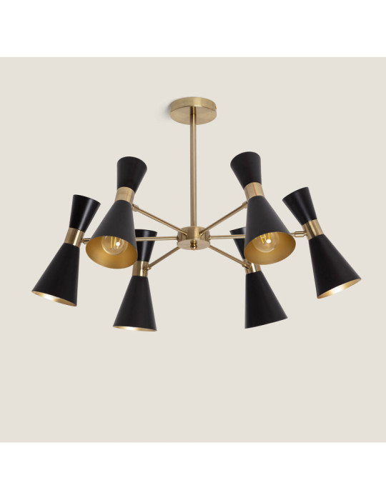 Plafonnier Aluminium 6 Spots Jigger