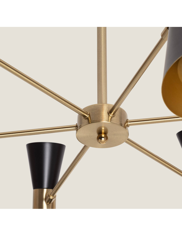 Plafonnier Aluminium 6 Spots Jigger