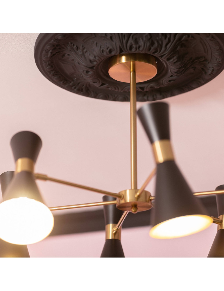 Plafonnier Aluminium 6 Spots Jigger